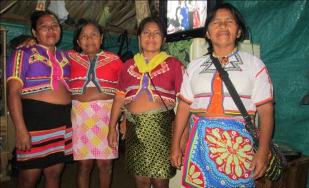 Indigenous women in Colombia