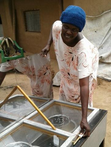 Improving lives solar Kakuma Camp