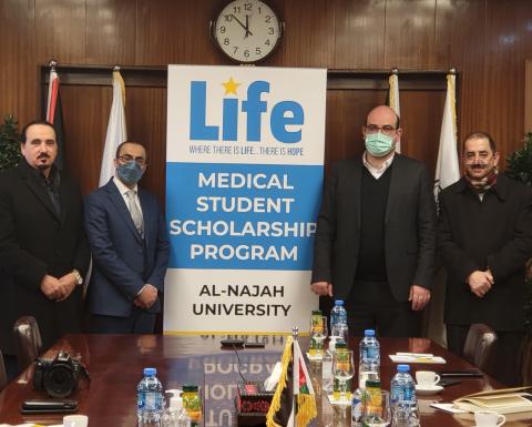 Medical Student Scholarship Program Al-Najah University_Life for Relief and Development