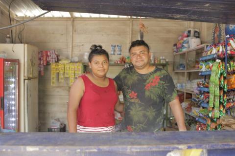 German Adalid Mejía (35) is a father of 2 and an entrepreneur who benefitted from a multipurpose cash assistance activity of USAID´s Humanitarian Response to North Atlantic Major Storm Events in Honduras.